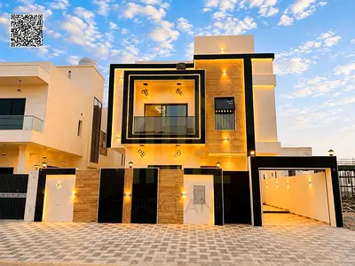 Luxury opportunity in Al Helio 2 – Ajman | 5 master bedrooms | private pool | 2 floors + roof, price includes air conditioning