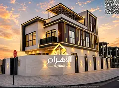 Villa for sale in Ajman, including registration fees, electricity and water.