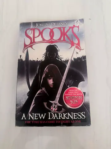 Story book - Spooks! A New Darkness by Joseph Delaney (paperback)