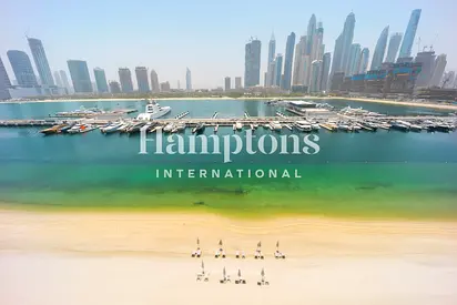 Spacious Layout | Marina Views | 1 Chq Only
