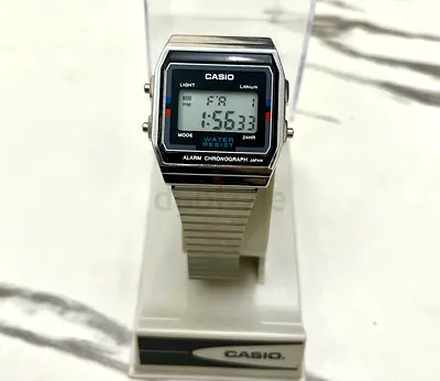 casio vintage a156w module 596 made in japan u watch montre perfect condition