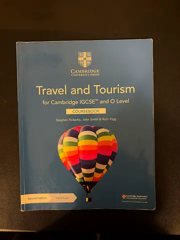 Travel and Tourism for Cambridge IGCSE and O Level (Second Edition) - Cambridge Coursebook