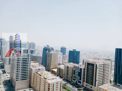 2 BHK for Rent in Ajman one Tower with Parking