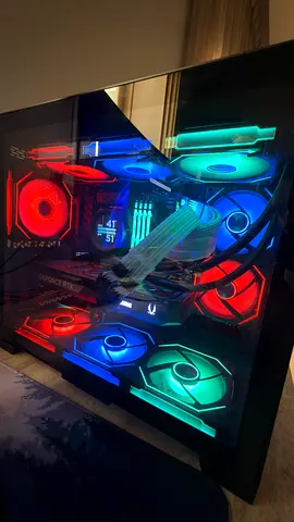 Custom RGB Gaming Desktop PC with Tempered Glass Case