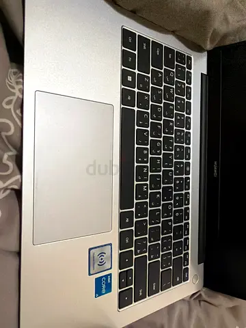 Huawei MateBook laptop - light silver, good condition