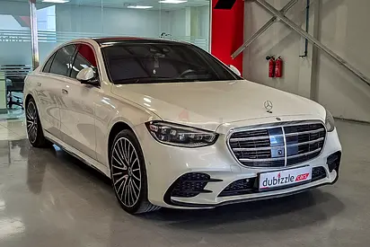 AED 3297/month | 2021 Mercedes-Benz S-Class S 500 4Matic | GCC Specs | Ref#514600