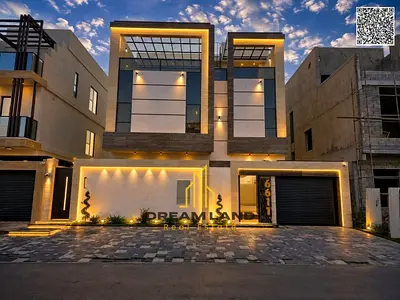للبيع فيلا بمسبح مساحه بناء 4100 قدم شامل الكهرباء والمياه والمكيفات ملكية حرة لجميع الجنسيات