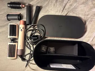 Dyson Airwrap Complete Long – Nickel/Copper – Full Set with Case