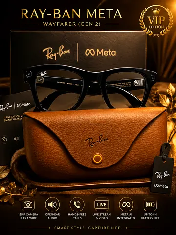 Ray-Ban Meta Wayfarer (Gen 2) Smart Glasses