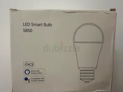 LED Smart Bulb SB50 (4-pack) - Works with Alexa & Google Assistant