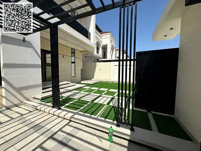 🏡 Brand New Elite-Class 6 Master Bedroom Villa for Sale in Bahia Ajman | Private Pool & Rooftop Vi