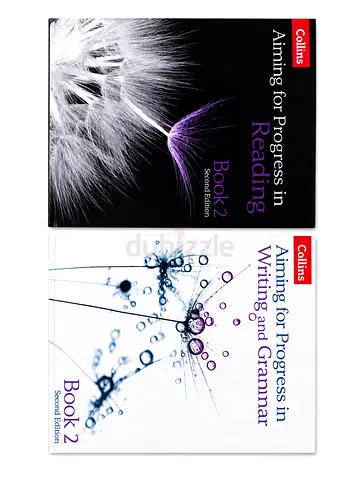 English textbook Collins is Aiming for Progress in Reading & Writing and Grammar - Book 2 (Pair)