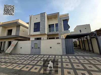 علي شارع الشيخ محمد بن زايد شامل الكهرباء والماء فيلا 5  غرف ماستر