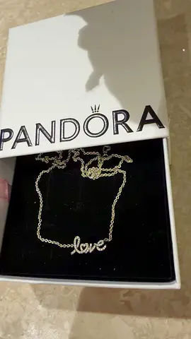 Pandora Love Necklace with Original Box