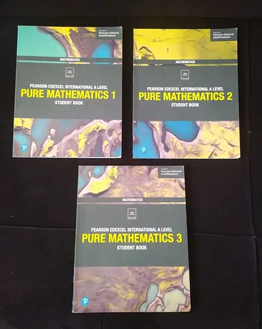 A Level Pure Mathematics 1-3 Student Books (Set of 3) Pearson Edexcel