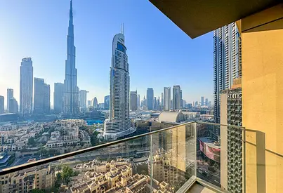 Burj Khalifa View | Prime Location | Vacant