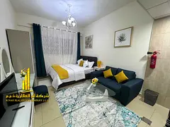 Luxury second occupied studio with open kitchen and open view, fully furnished ✨ Ajman, Jasmine To