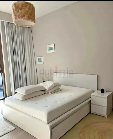 IKEA Queen Size Bed + 2 Storage Drawers + Mattress