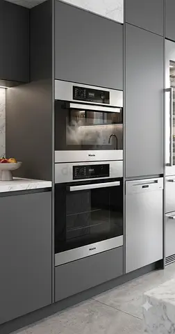 Miele Built-In Electric Oven & Microwave Oven Set – Premium German Quality | Modern Kitchen Collecti