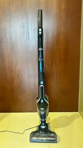 Black 2-in-1 Cordless Stick Vacuum Cleaner — Good Working Condition