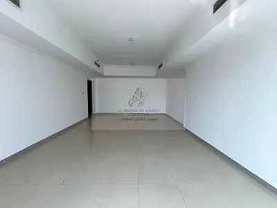 One month free. Prime location near Al Buhaira Police Station. Two bedrooms and a living room. Master maid's room. Tower parking. Prime location near