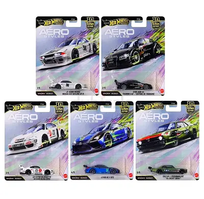 Hot Wheels Aero Styles Set