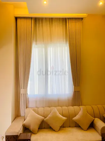 New custom curtains
