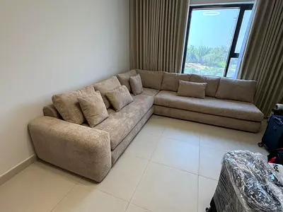 Brand new L shape sofa new model available you can get from us