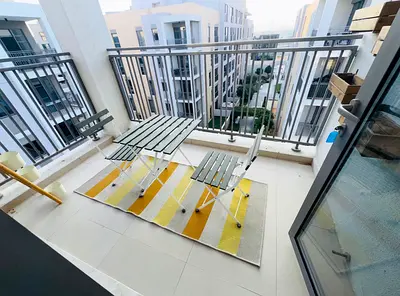 FULLY FURNISHED 1 BHK 1 BATHROOM WITH BALCONY GYM POOL PARKING FREE READY TO MOVE FOR FAMILY ONLY