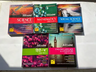CBSE CLASS 10 ARIHANT (ALL IN ONE) FULL SET OF 5