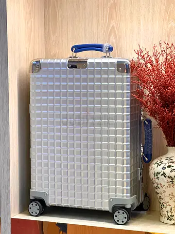 RIMOWA* _CLASSIC ALUMINIUM GRID LUGGAGE