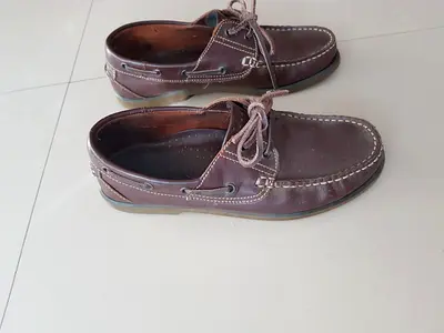 Shoes - Size 41, Brown Casual Leather DEK