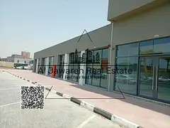 Shop for rent, first user, in Ajman Industrial Area
