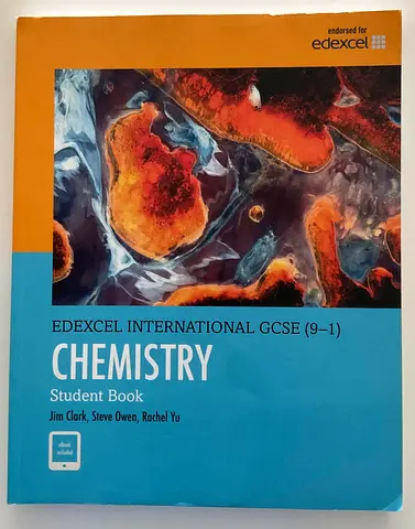 Edexcel IGCSE Chemistry Student Book