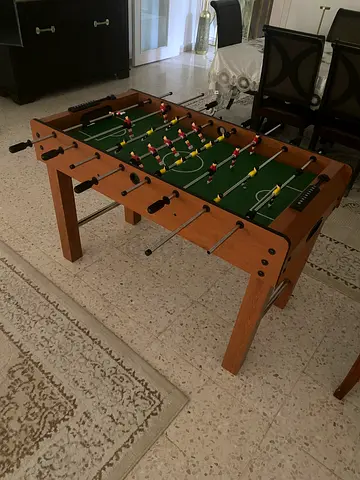 Wooden Foosball Table – Excellent Condition