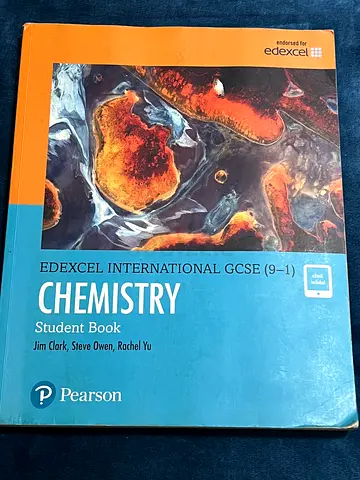 Edexcel IGCSE Chemistry textbook