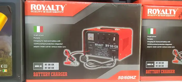 Royalty RX 50 CB Car Battery Charger - New in Box
