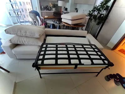 As perfect condition IKEA vimle three seater sofa bed