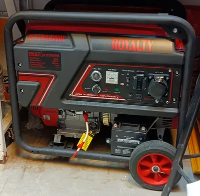 Royalty RT17900WHE Portable Generator - 10kVA, Petrol
