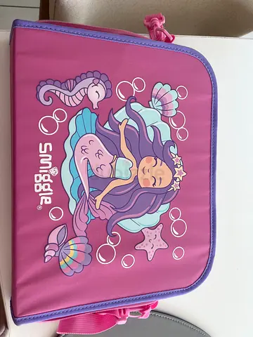 Smiggle Kids Mermaid Lunch Bag - Pink/Purple, Good Condition