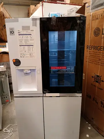 LG Refrigerator 668L Side by Side 3 Door with Water Dispenser Inverter Compressor Insta View Smart