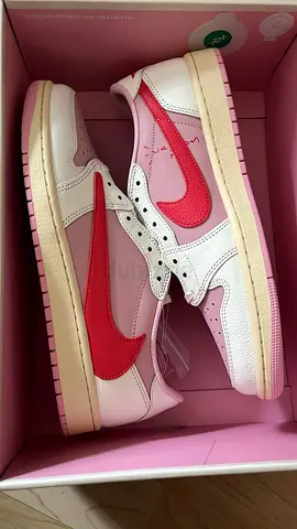 Jordan 1 Low Travis Scott Shy and Tropical Pink US6.5 EU39