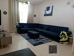🏠🔥 Furnished 2-bedroom apartment with living room for annual rent – ​​City Towers, Ajman