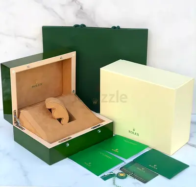 Rolex Watch Presentation Box Set with Papers and Tags