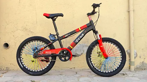 kids bicycle Brand New free delivery High Quality with soft adjustable seat size 20 for the age 7