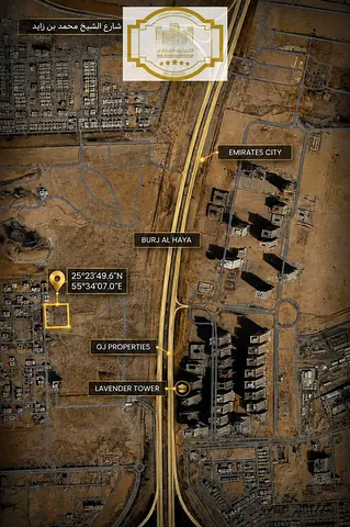 300 Per SQFT G+25 Commercial Residential Land | 23,142 SQFT | Al Alia