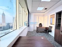 Fully Furnished Office with View l Near Metro | Barsha Heights (Tecom)