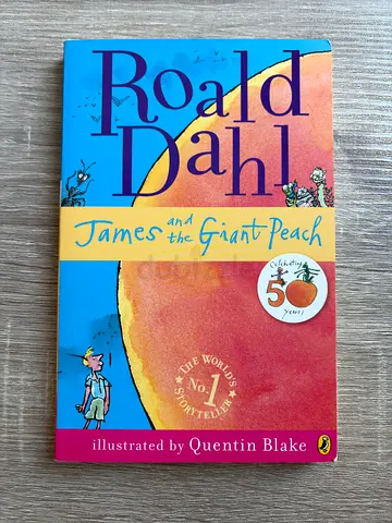 James and the Giant Peach by Roald Dahl — Illustrated 50th Anniversary Edition