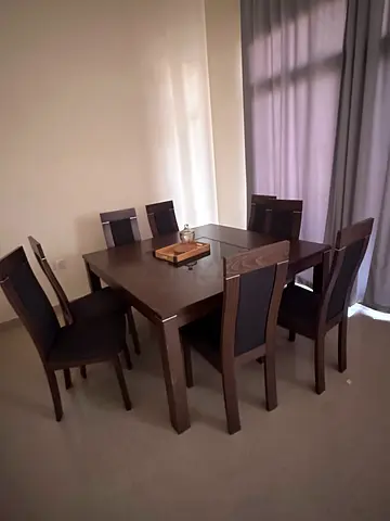 8 seater dining table with chairs