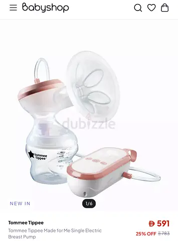 Tommee Tippee Made for Me Single Electric Breast Pump